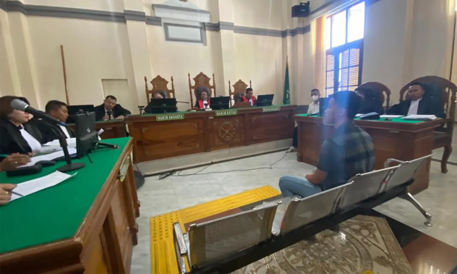 Sidang Lanjutan Kasus Penganiayaan Terdakwa Anak AKBP Hasibuan: Saksi Niko Mengaku Tertekan Disuruh Ambil Senjata Laras Panjang